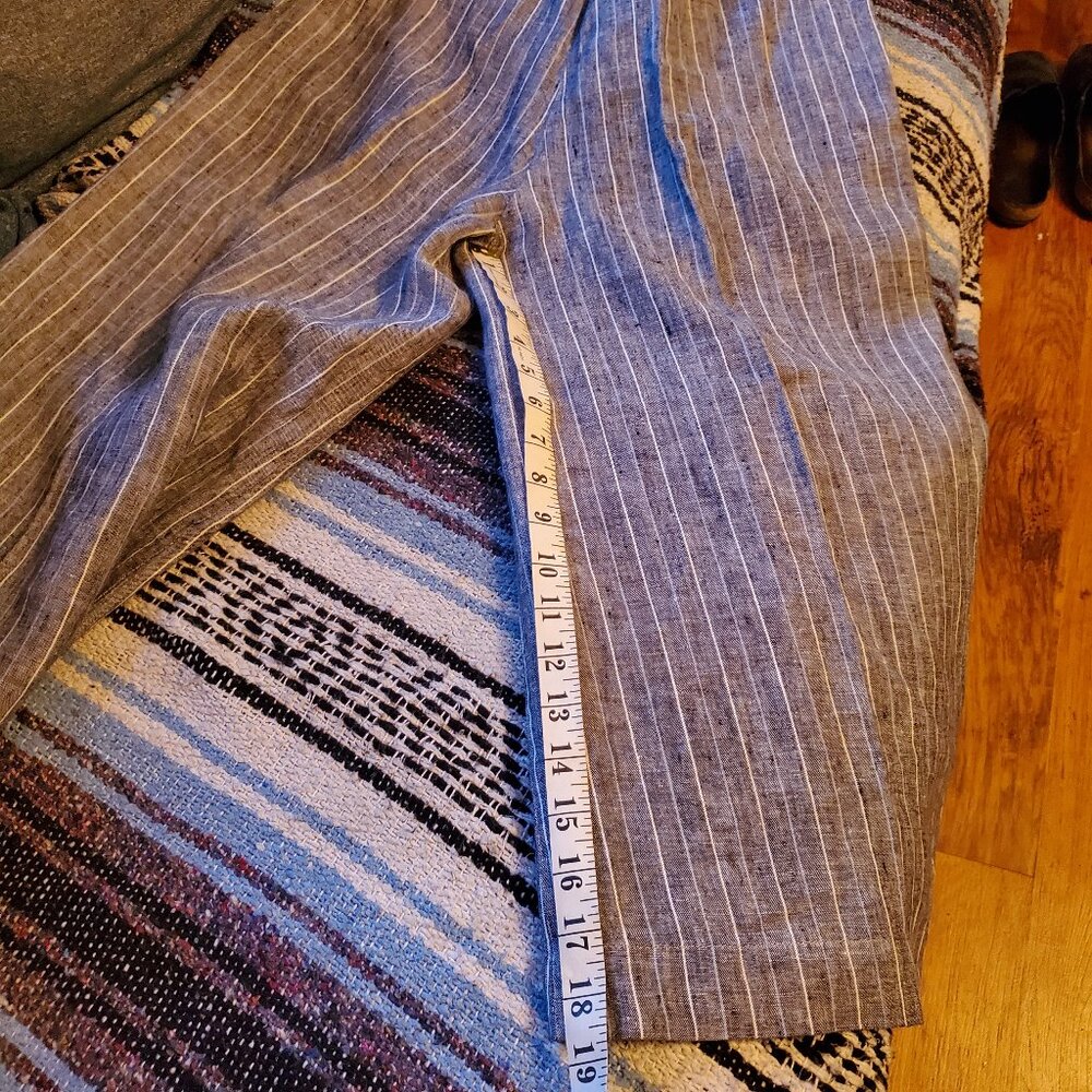 100% linen Pink Martini pant - Picture 8 of 11